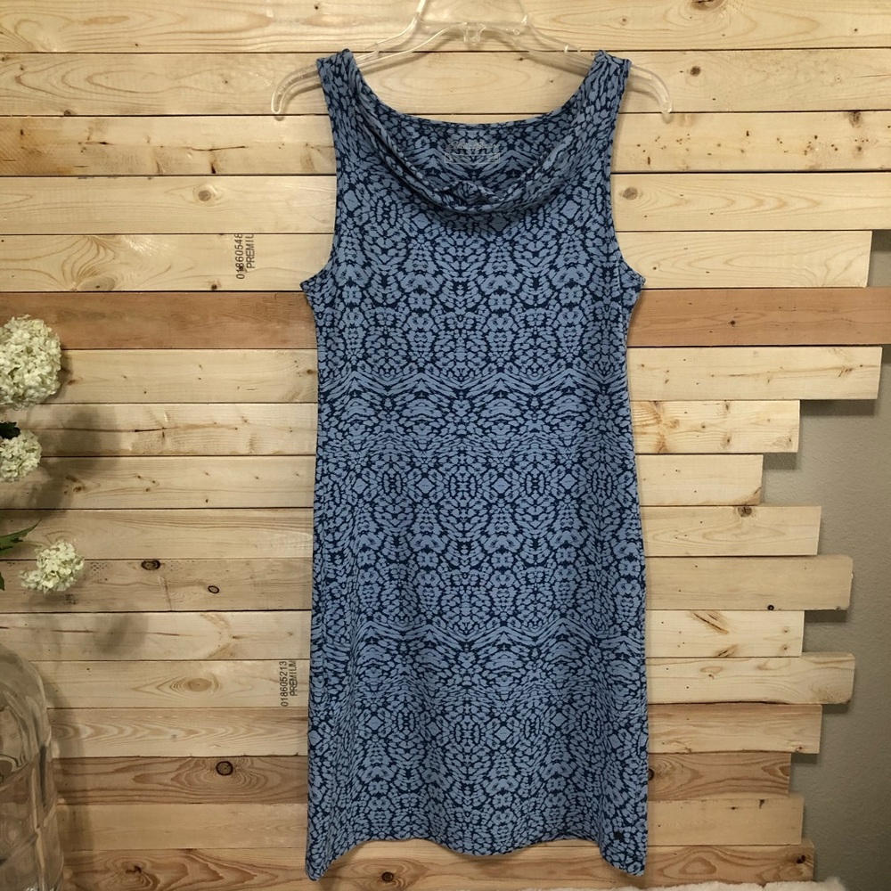 Eddie Bauer women’s Blue Sleeveless Stretchable Dress Size XS